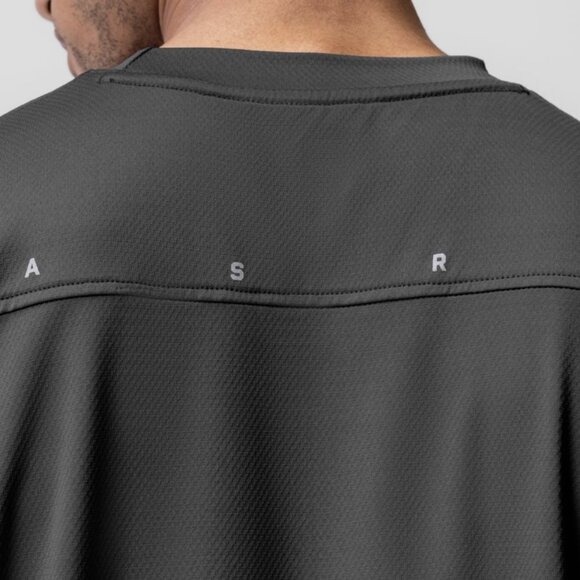 ASRV Space Grey Short Sleeve Aerosilver "OTWR" Oversized Tee - Picture 4 of 5